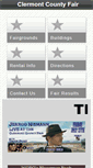 Mobile Screenshot of clermontcountyfair.org